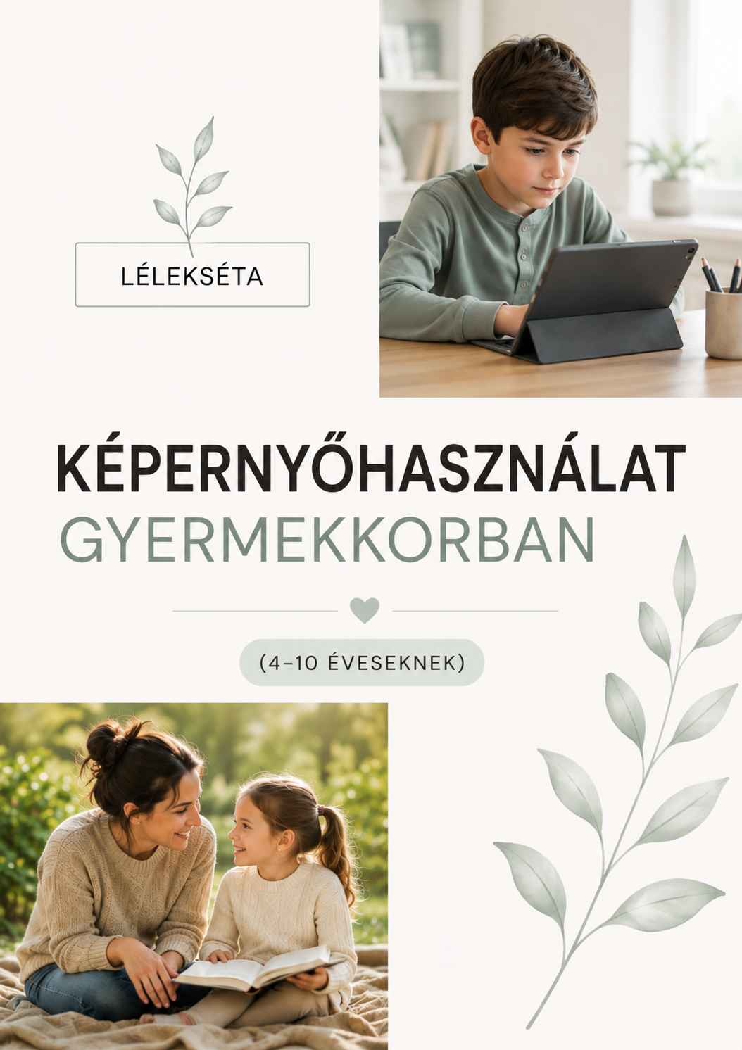 Képernyőhasználatról szülőknek (4-10 éveseknek)